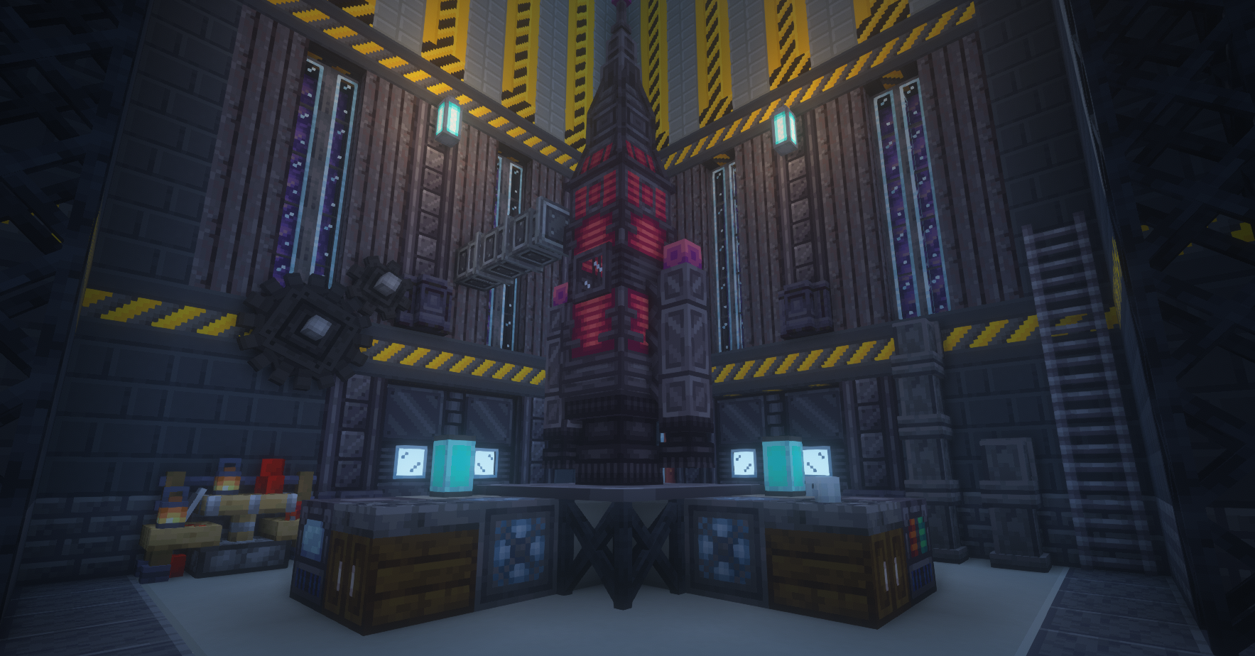 Ad Astra themed setup and machinery image